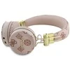 Guess ausinės Bluetooth ENC GUBH70EPOSMW rudos spalvos Peony Script Round Shape