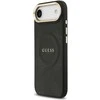 Dėklas Guess Peony Hot Stamp MagSafe Case for iPhone Air - Juodas