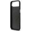 Guess PU Saffiano MagSafe dėklas skirtas Apple iPhone Air juodos spalvos
