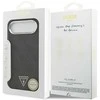 „Guess 4G“ trikampio logotipo „MagSafe“ dėklas, skirtas „iPhone 17 Air“ - juodas