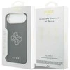 Dėklas GUESS case for IPHONE 17 Air GUHCP17M5PS4RGGK (PU FW Resin Logo) juodas