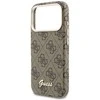 Dėklas GUESS case for IPHONE 17 Pro Max compatible with MagSafe GUHMP17X5P4FWMSW (PU FW 4G Script) ruda