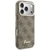 Dėklas GUESS case for IPHONE 17 Pro Max compatible with MagSafe GUHMP17X5P4FWMSW (PU FW 4G Script) ruda