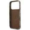Dėklas GUESS case for IPHONE 17 Pro Max compatible with MagSafe GUHMP17X5P4FWMSW (PU FW 4G Script) ruda