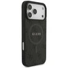 Guess 4G Ring Classic Logo MagSafe dėklas skirtas Apple iPhone 17 Pro Max juodos spalvos