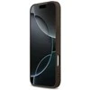 GUESS dėklas, skirtas IPHONE 17 Pro Max, suderinamas su MagSafe GUHMP17XP4RPSW (4G spausdintos juostelės), rudas