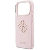 Dėklas GUESS case for IPHONE 17 Pro Max GUHCP17X5PS4RGGP (PU FW Resin Logo) pink