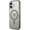 Guess IML Gradient Triangle Logo MagSafe dėklas skirtas Apple iPhone 17 khaki