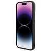 Dėklas GUESS GUHCP15LPMSDGSK IPHONE 15 PRO 6.1 "Juodas/Juodas HARDCASE DISCO METAL SCRIPT