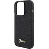 Dėklas GUESS GUHCP15LPMSDGSK IPHONE 15 PRO 6.1 "Juodas/Juodas HARDCASE DISCO METAL SCRIPT