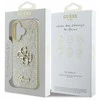 Guess GUHCP16SHG4SGD Apple iPhone 16 6.1″ auksinis kietas dėklas Fixed Glitter Big 4G