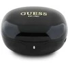Ausinės TWS Guess Flat Classic Logo Electroplated juodos spalvos