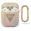 Dėklas Apple Guess GUACA2TPUMCGG01 AirPods 1/2 cover rožinė/pink Tie & Dye Collection