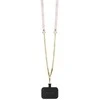 Guess GUHCP13LP4TDSCPP Apple iPhone 13 Pro / 13 6.1″ rožinės spalvos kietas dėklas Crossbody 4G Metal Logo