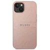 Dėklas GUESS GUHCP14MPSASBPI IPHONE 14 PLUS / 15 PLUS 6.7 "Rožinis / Rožinis SAFFIANO STRAP