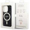 Dėklas GUESS GUHMP14LPCUMAK IPHONE 14 PRO 6.1 "Juodas/Juodas HARDCASE MARBLE MAGSAFE