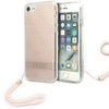 Dėklas Guess GUOHCI8H4STP Apple iPhone SE 2022 / SE2020 / 7/ 8 rožinės spalvos hardcase 4G Print Strap