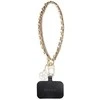 Guess GUOUCHSAMC4P Universal Hand Strap rožinės spalvos Saffiano Chain 4G Charm