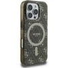 Guess GUHMP16LH4DTEW Apple iPhone 16 Pro 6.3″ rudos spalvos kietas dėklas IML 4G Background MagSafe
