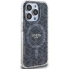 Dėklas GUESS GUHMP15XHGCUSTGK IPHONE 15 PRO MAX 6.7 "Juodas/Juodas HARDCASE IML GCUBE MAGSAFE