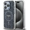 Dėklas GUESS GUHMP15XHGCUSTGK IPHONE 15 PRO MAX 6.7 "Juodas/Juodas HARDCASE IML GCUBE MAGSAFE