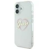 Guess GUHCP16SHCHGSPT iPhone 16 6.1″ skaidrus kietas dėklas IML Heart