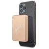 Guess 5W Wireless Powerbank GUPBMSVSLG 3000mAh aukso spalvos MagSafe