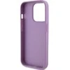 Guess Leather 4G Stamped Apple iPhone 15 Pro Max - dėklas telefonui violetinės spalvos