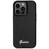 Apple iPhone 14 Pro Guess dėklas Sequin Script Metal (GUHCP14LPSFDGSK) juodos spalvos