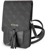 Dėklas Guess 4G Wallet Universal Case juodos spalvos