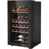 Haier Wine Bank 50 Serie 3 HWS34GGH1 Kompresorinis vyno aušintuvas Laisvai pastatomas Juodas 34 buteliai