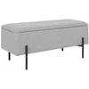 Nežinomas Hallway bench Watford. light pilka. 36.5x95x46cm