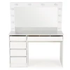 Halmar Makeup table Hollywood XL. baltas. with mirror