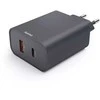 HAMA Įkroviklis SIECIOWA ECOSENTIAL 45W PD 1X USB-C, 1X USB-A, ANTRACYT