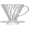HARIO V60-01 skaidrus plastikinis lašintuvas