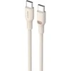 Havit CB6284 – C tipo USB prie C tipo USB laidas, 2,0 m (smėlio spalvos)