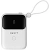 Havit PB5215 - 10000mAh išorinė baterija, balta