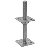 Height adjust column support 80x80x80mm
