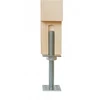 Height adjust column support 80x80x80mm