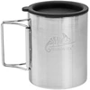 Helikon Thermal mug with lid 250 ml Sidabrinis, Juodas