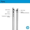 Hewlett Packard (HP) niBook 7 16-az0222nw Intel Core 5 210H Nešiojamas kompiuteris 40.6 cm (16") 2K Ekranas 16 GB DDR5 SDRAM 512 GB SSD Wi-Fi 6E (802.11ax) Windows 11 Home Sidabrinis