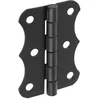 Lankstas baldų durims Domax ZO 60, 48 cm, 0.1 cm, juoda