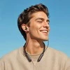 Belaidės ausinės Hoco ES74 juodas