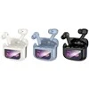 HOCO belaidės ausinės bluetooth su touch screen TWS ANC + ENC EQ21 midnight juodos spalvos