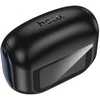 HOCO belaidės ausinės bluetooth su touch screen TWS ANC + ENC EQ21 midnight juodos spalvos