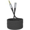 Cable AUX Jack 3,5 mm to Jack 3,5 mm Hoco 2 m UPA20 juodas