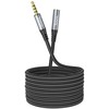 Cable AUX Jack 3,5 mm to Jack 3,5 mm Hoco 2 m UPA20 juodas