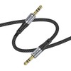 Kabelis AUX lizdas 3,5 mm į 3,5 mm lizdą Hoco 1 m UPA26 juodas