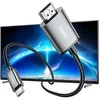 Kabelis Hoco UA27 USB-C to HDMI pilkas