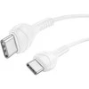 USB C į USB C laidas Hoco PD 60W 1 m X37 baltas